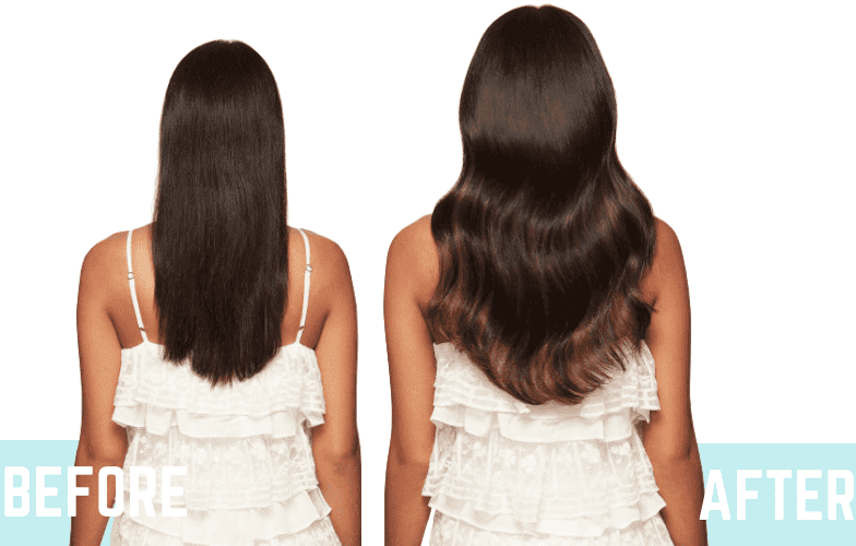 Halo Extensions - Off Black Balayage-100% Remy Human Hair