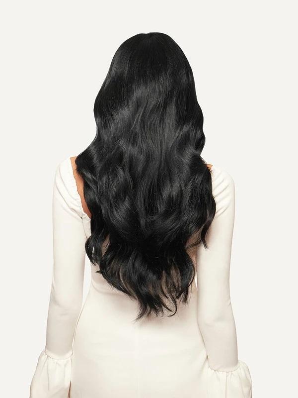 Invisible Seamless Halo Hair Extension - Off Black 22"-24" - SashBeauty