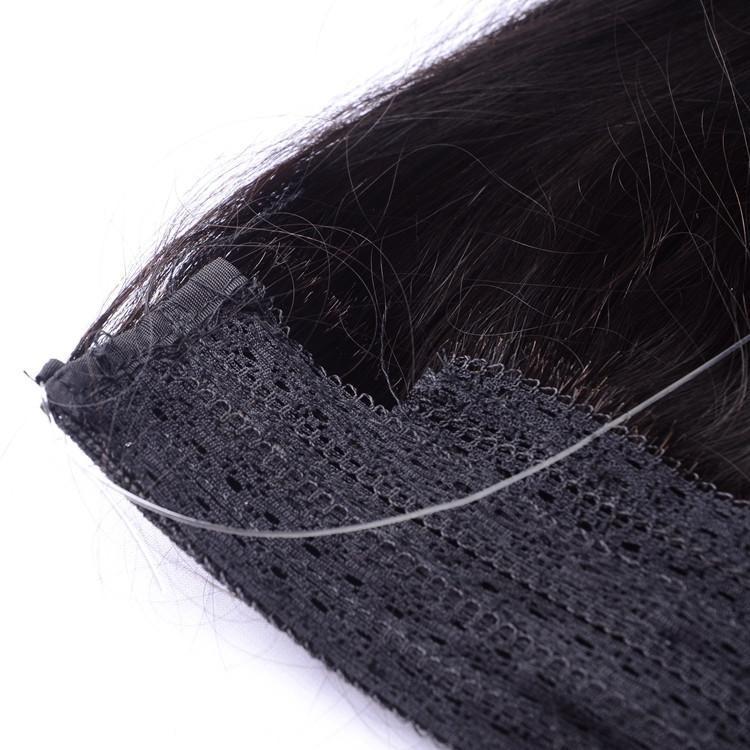 Invisible Seamless Halo Hair Extensions - Mocha Brown - SashBeauty