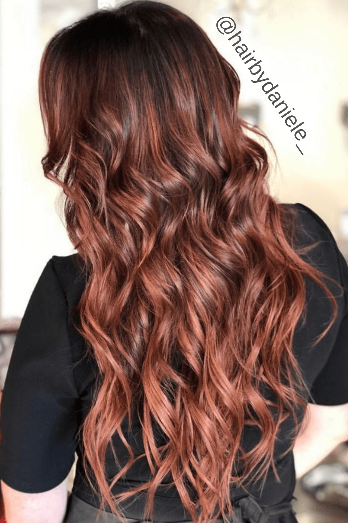 Invisible Skin Weft tape -in Extension - Auburn Brown - SashBeauty
