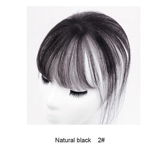 Jet Black Classic 3D Sash Clip-on Bangs - SashBeauty