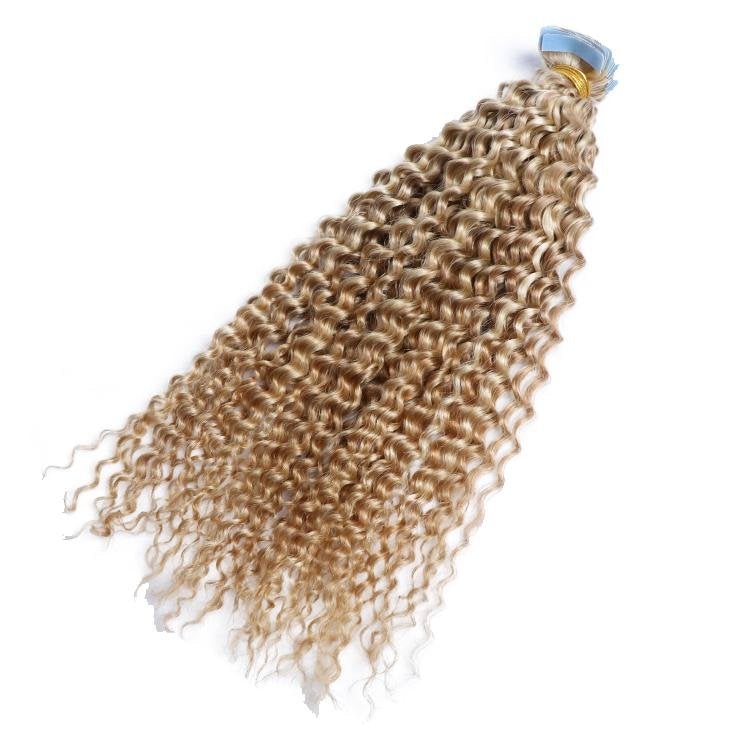 100% Remy European P60/27 Highlights Tape-In Extensions (55g - 175g)