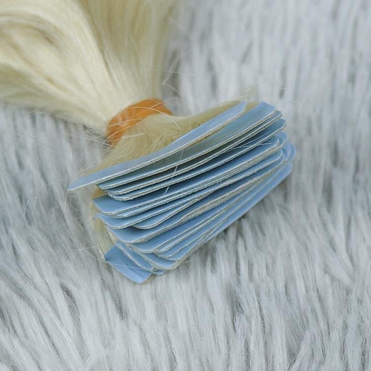 100% Remy Tape in Human hair extensions - European Butter Blonde (613) - 55g - 175g)