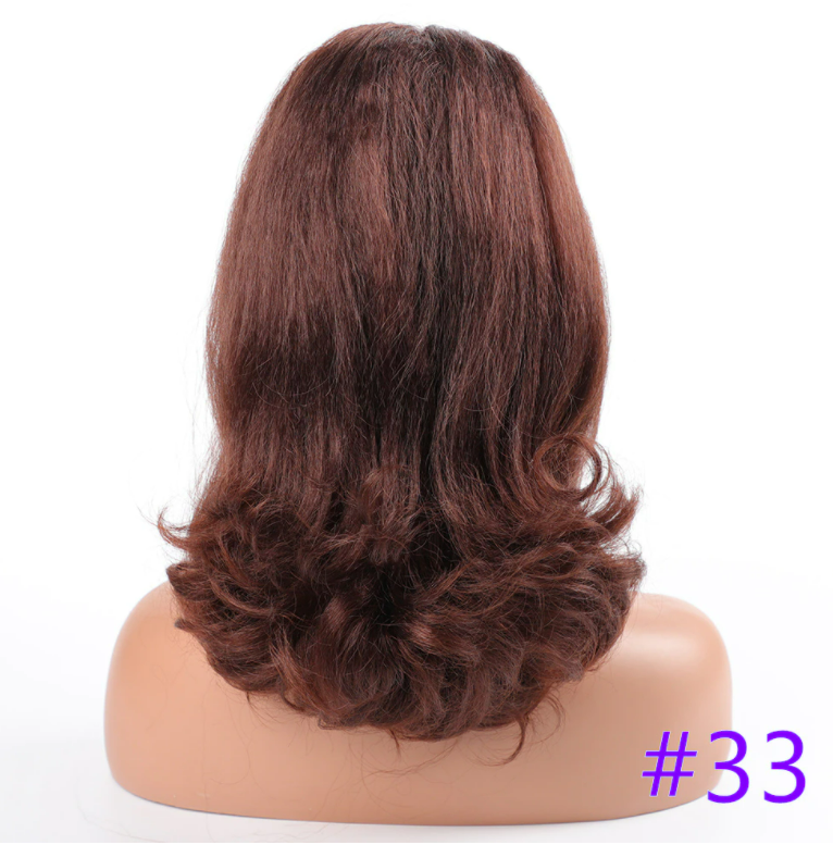 Dirty Blonde Afro Kinky Texture Drawstring Ponytail