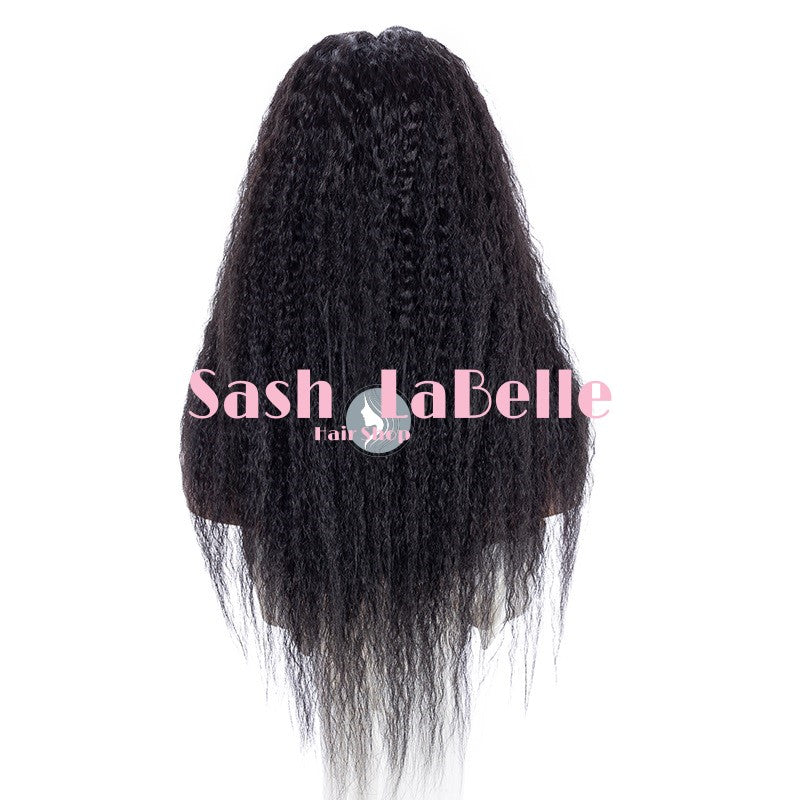 4*4 Lace Front Kinky Curls - Natural color