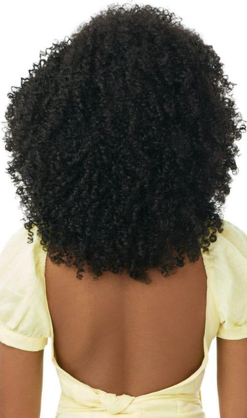 U-part - Jerry Curl Wig - Off Black