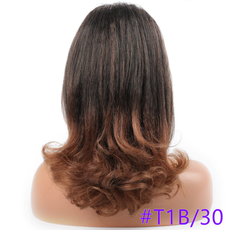 Dirty Blonde Afro Kinky Texture Drawstring Ponytail