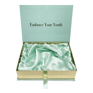 Luxury Satin Silk Aligned hair extension Packaging Box - SashBeauty