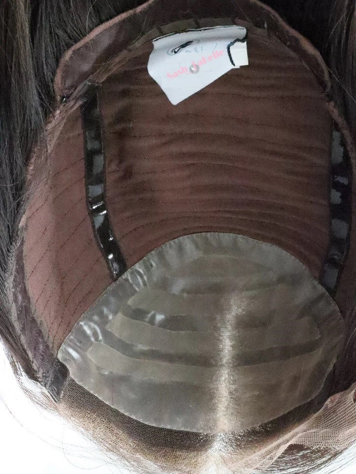 Lace Top Chestnut Brown Wig