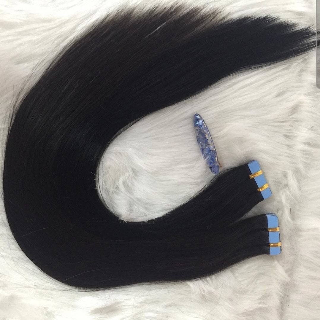 European Off Black Remy Tape-In (55g - 175g)