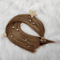 Chestnut Brown100% Remy Human Hair I Tip Extensions 18- 26inch Pre Bonded i-Tip Hair Extensions 1g/s 50-100gram