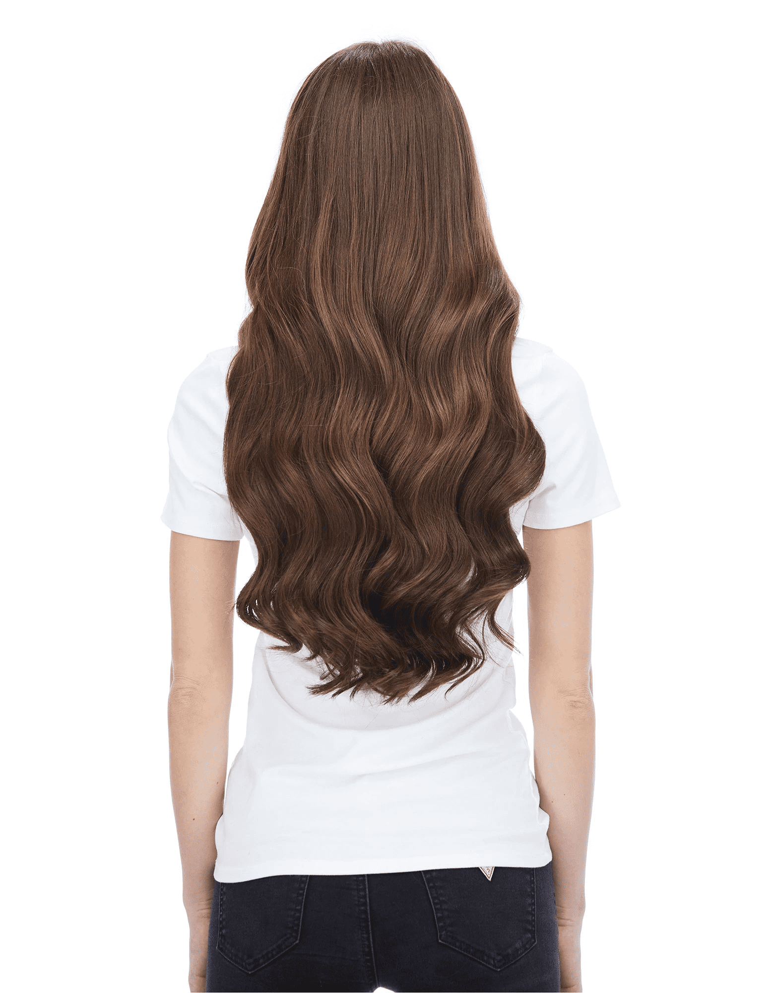 Chestnut Brown100% Remy Human Hair I Tip Extensions 18- 26inch Pre Bonded i-Tip Hair Extensions 1g/s 50-100gram