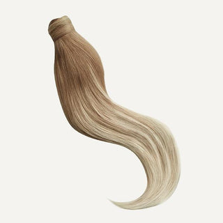 Natural Blonde Balayage Ponytail - 16" (100g) - SashBeauty