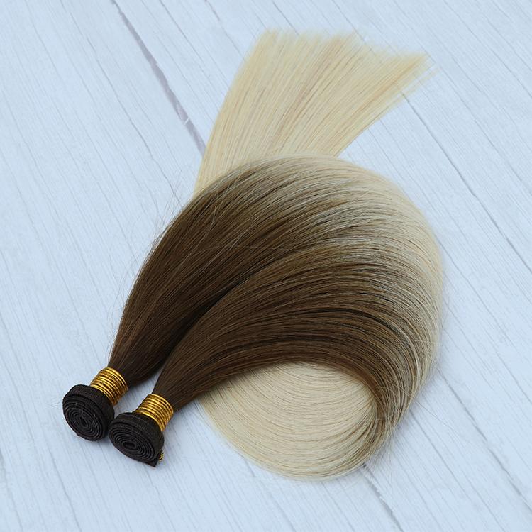 Ombre Flat Weft Hair Extensions - SashBeauty