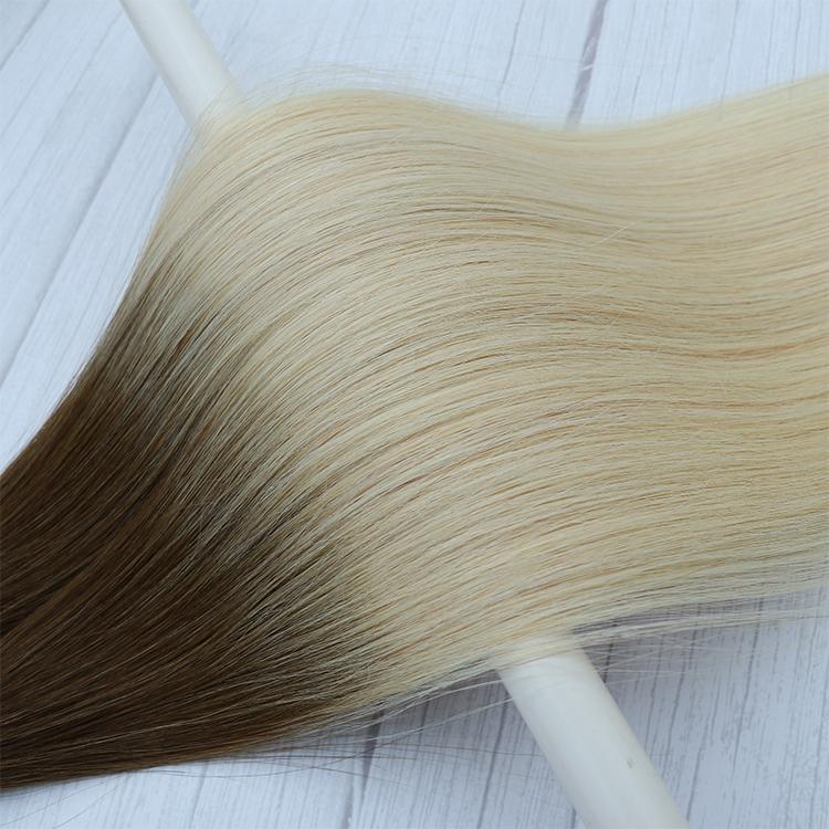 Ombre Flat Weft Hair Extensions - SashBeauty