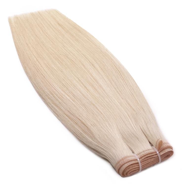 Platinum Blonde Extra Thin Flat WEFT - SashBeauty