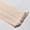 Invisible Injection tape -in Extension - Bleach-White blonde hair extensions