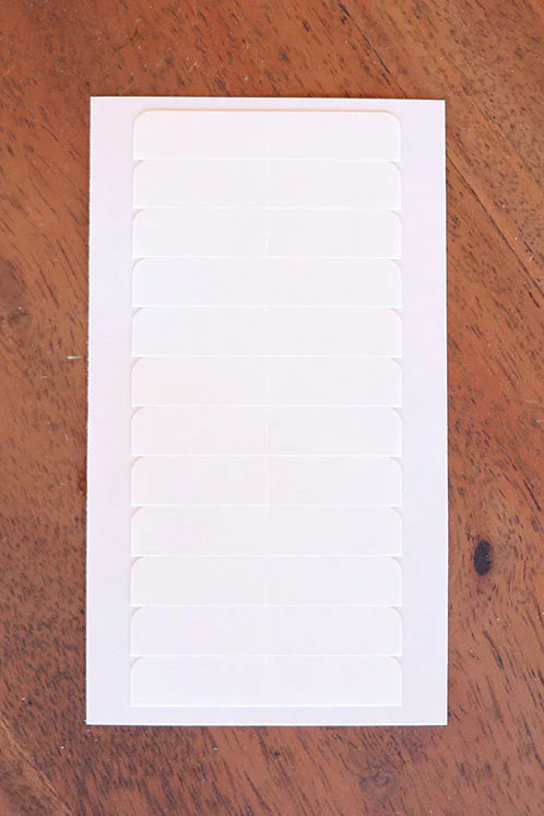 DOUBLE SIDE TAPE (RETAPE) TAPE-INS