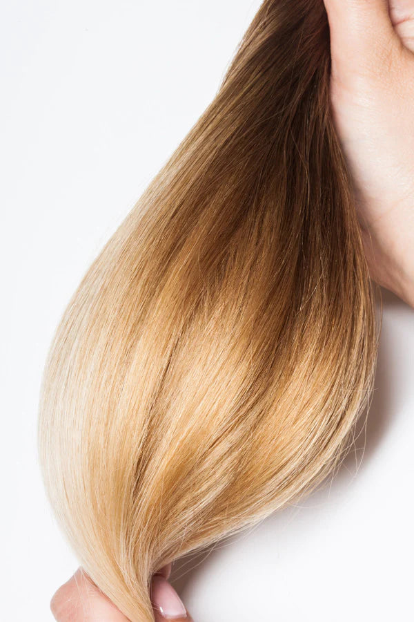 Invisible-tape tape -in Extension - Rooted Dirty Blonde Balayage (R2/T27/16)
