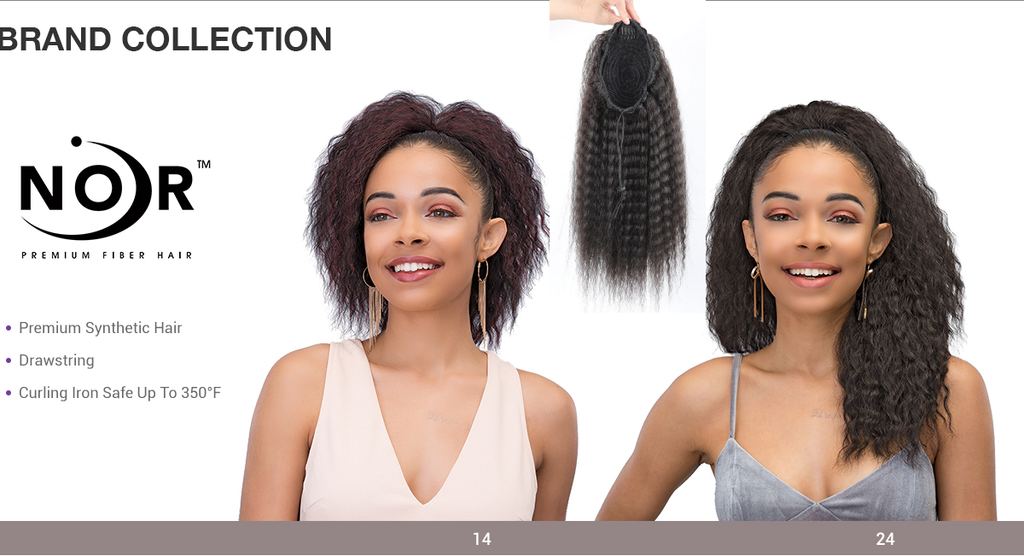 Afro Kinky Texture Drawstring Ponytail