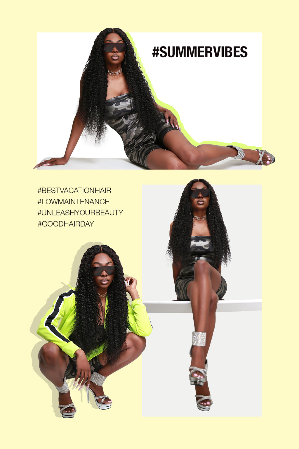 13*5*1 Lace Frontal - Brazillian human hair Curly Wig - Jet black
