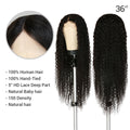 13*5*1 Lace Frontal - Brazillian human hair Curly Wig - Jet black