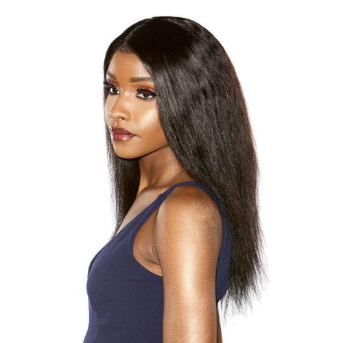 4*4 Lace Front 4A HD Wig Wet N Wavy Deep - Natural color