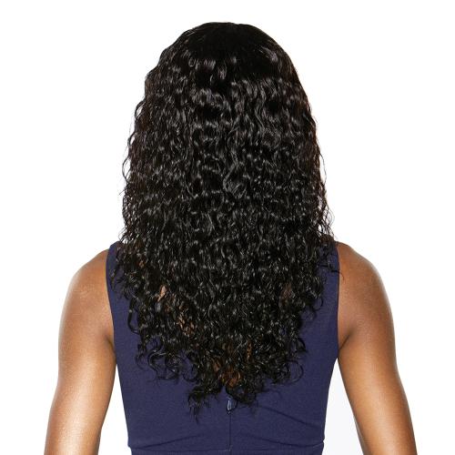 4*4 Lace Front 4A HD Wig Wet N Wavy Deep - Natural color