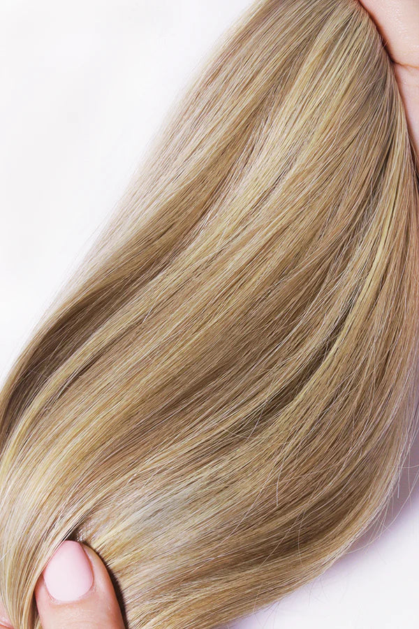 Invisible-tape tape -in Extension - Sandy Blonde Highlights (R8/24)