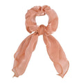 Sashy Burgundy Red Signature Satin Ribbon Scrunchies - SashBeauty