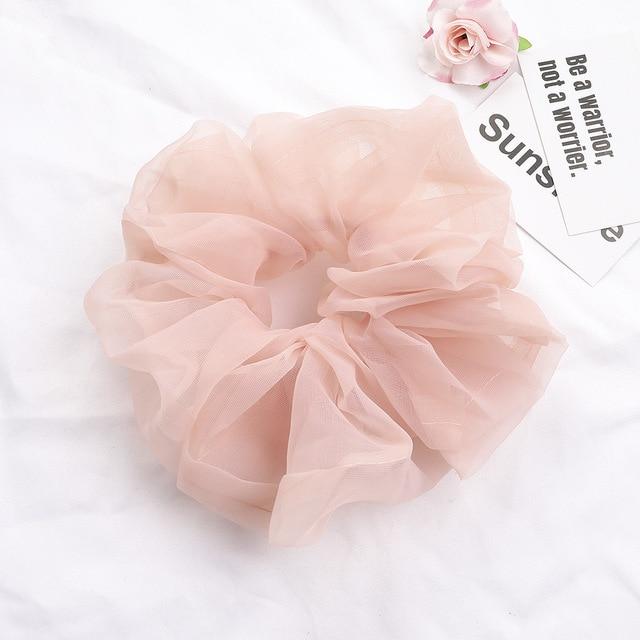 Sashy Oversized Organza Scrunchies - Shades of Pink - SashBeauty