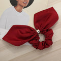 Sashy Rose Signature Mini Satin Scrunchies - SashBeauty