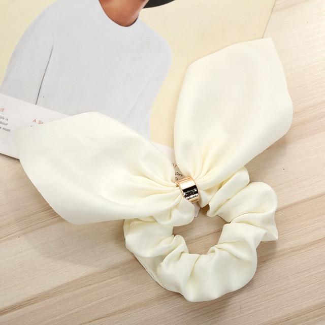 Sashy Rose Signature Mini Satin Scrunchies - SashBeauty