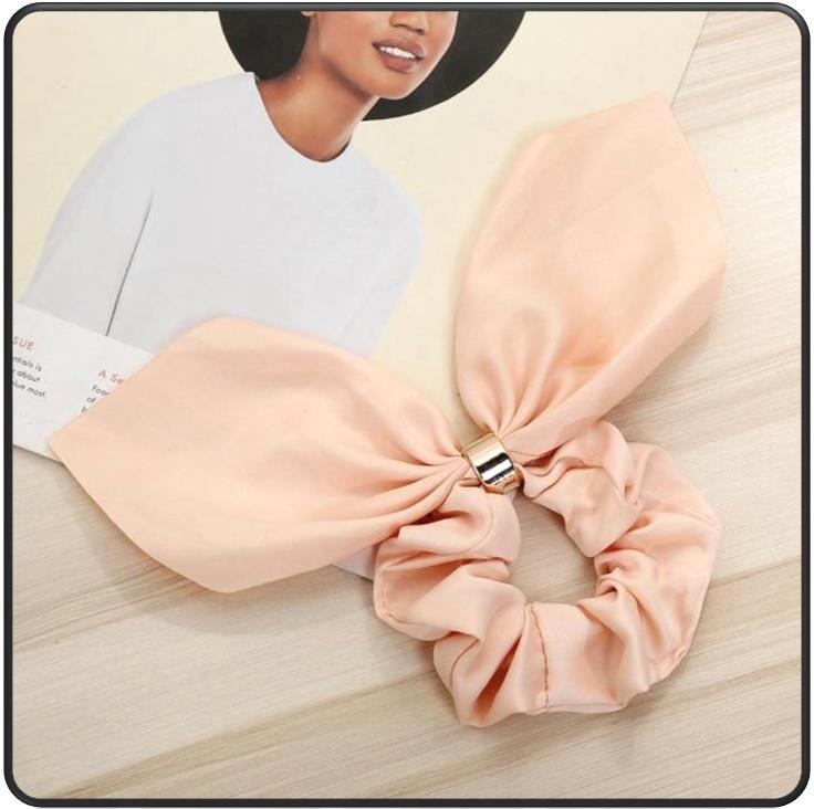 Sashy Signature Mini Satin Scrunchies - SashBeauty