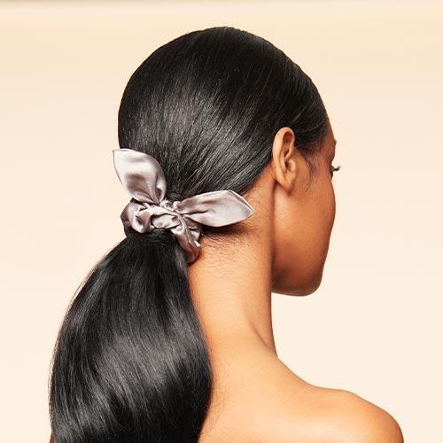 Sashy Signature Mini Satin Scrunchies - SashBeauty