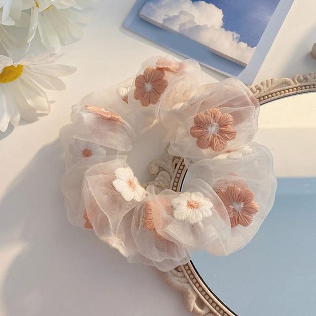 Sashy Transparent Butterfly - Net Scrunchies - SashBeauty