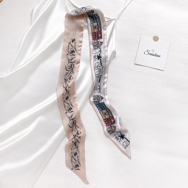 Satin Silk Scarf Accessory - SashBeauty