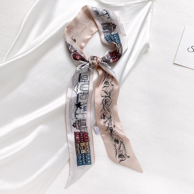 Satin Silk Scarf Accessory - SashBeauty