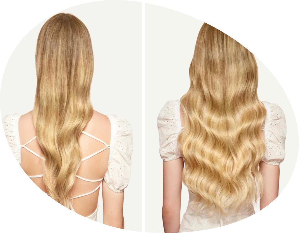 Dirty Blonde Balayage Clip-Ins 100% Remy Human Hair Extensions