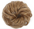Short Balayage Blonde - Short Chignon Scrunchies - Messy Hair Bun - SashBeauty