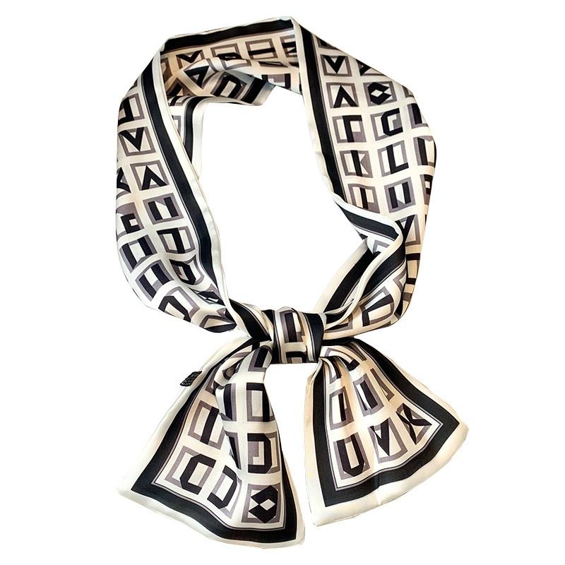 Signature Plaid Squared Satin Scarves - SashBeauty