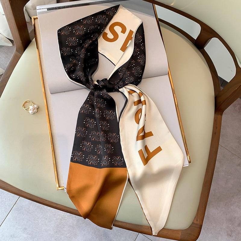 Signature Plaid Squared Satin Scarves - SashBeauty
