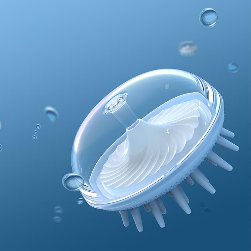 Silicon Jellyfish Scalp Massage Brush - SashBeauty