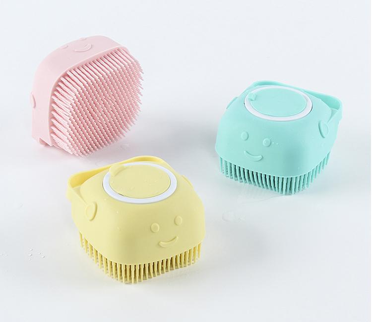 Silicone Scalp Massage Brush - shampoo applicator - SashBeauty