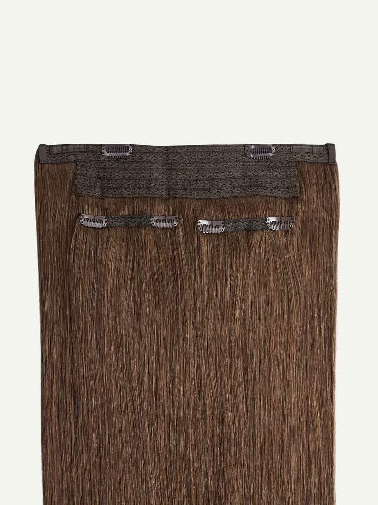 Halo Hair Extensions - Chestnut Brown-100% Remy Human Hair