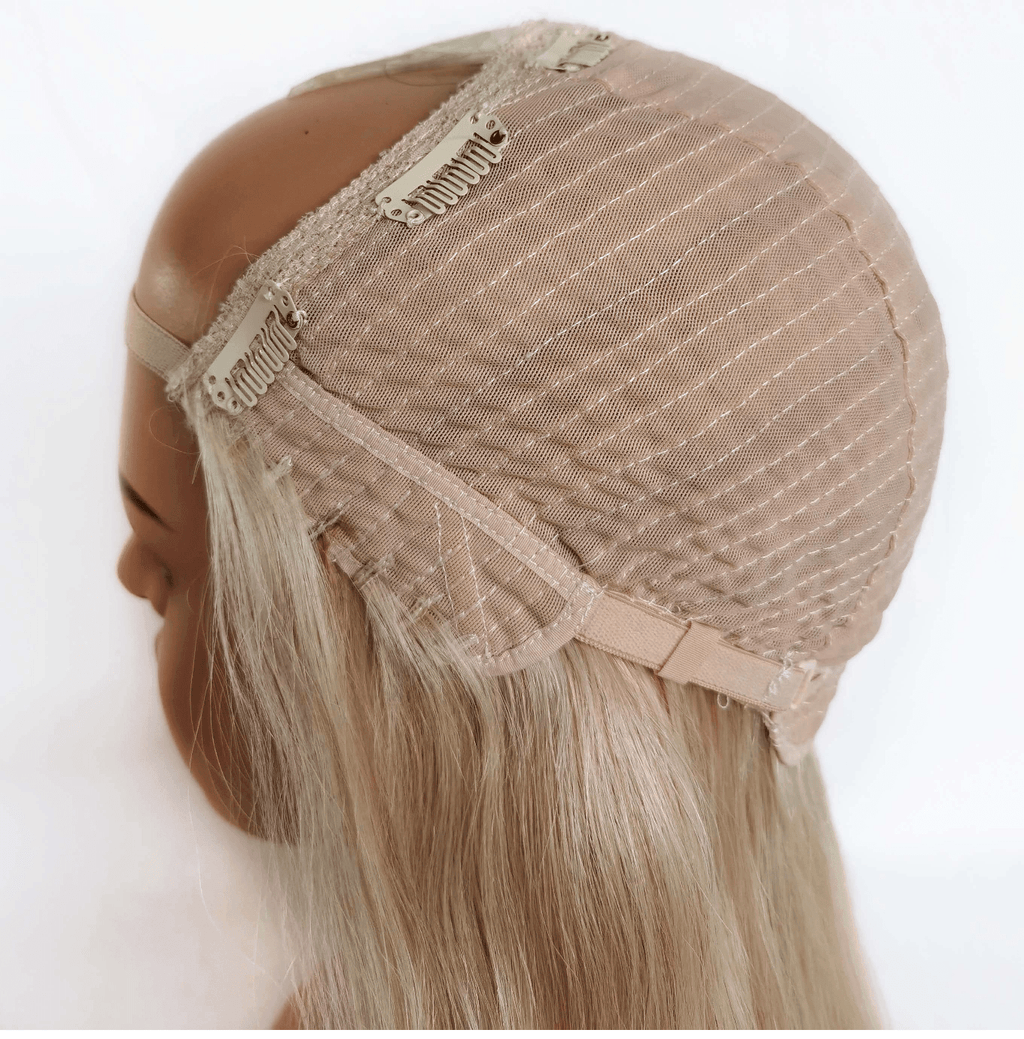 Strawberry Beach Blonde Clip-Ins - Half Wig - SashBeauty
