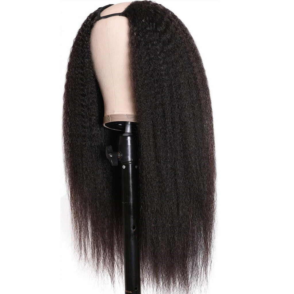 U-part - Kinky Straight Wig - SashBeauty