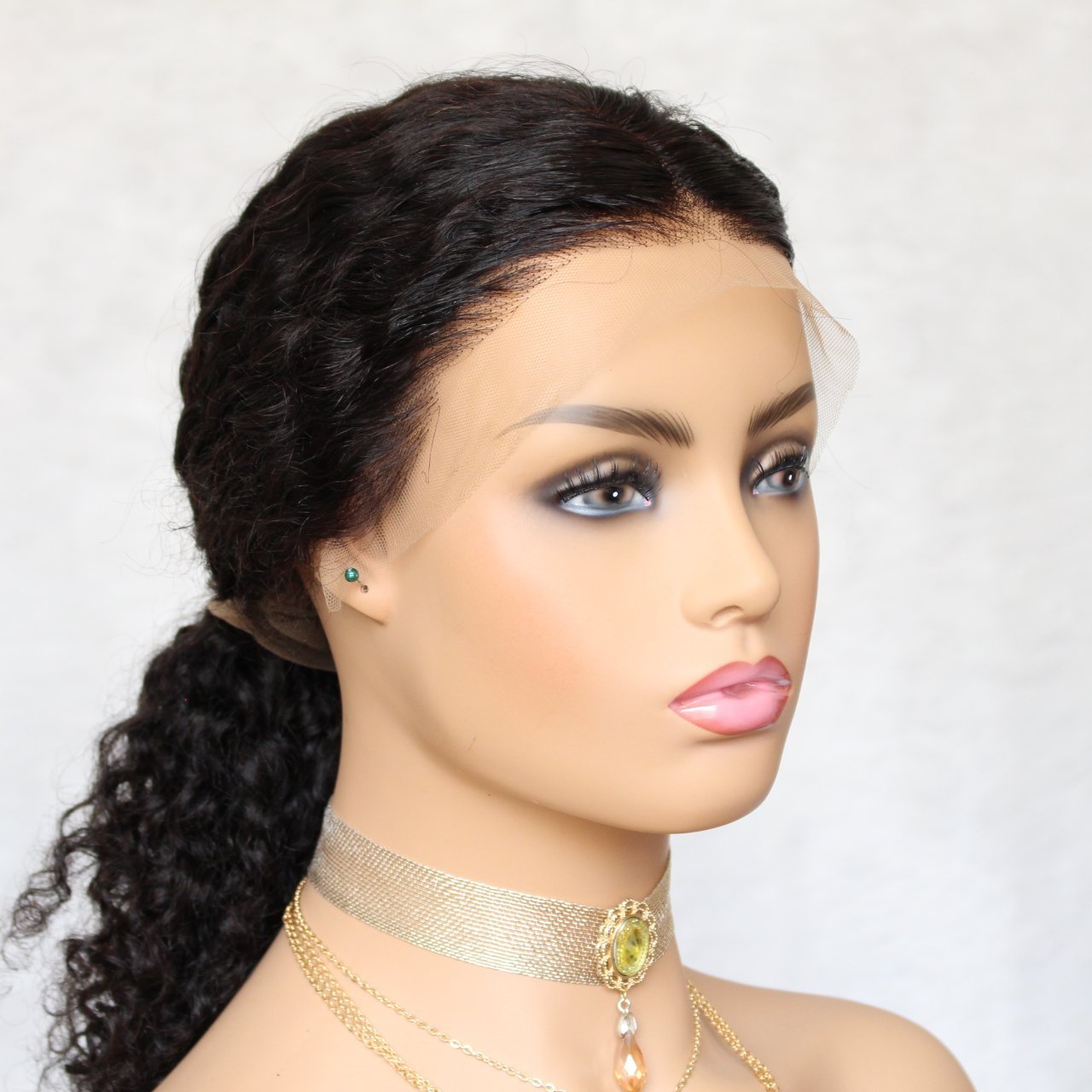 Unprocessed 100% Remy - Full Swiss Lace Wig - SashBeauty