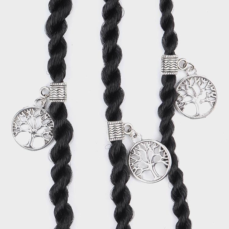 Viking Tree Hair Cuff & Clips Accessories - SashBeauty