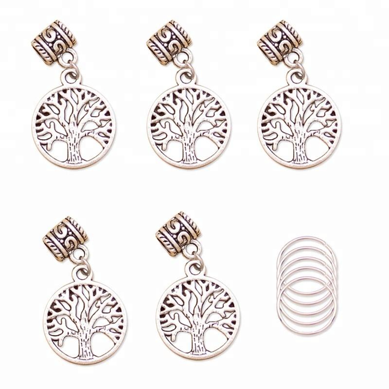 Viking Tree Hair Cuff & Clips Accessories - SashBeauty